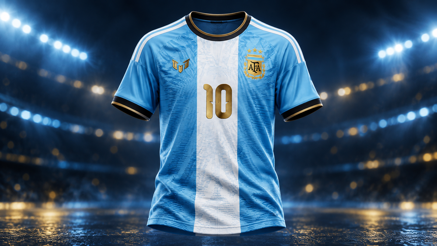 Adidas creó una camiseta especial para la despedida de Messi