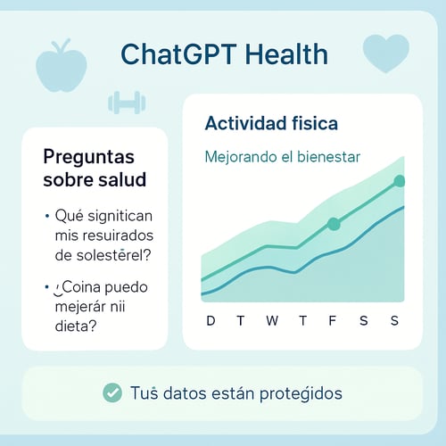 OpenAI presenta ChatGPT Salud: la nueva IA que conecta datos de salud y bienestar