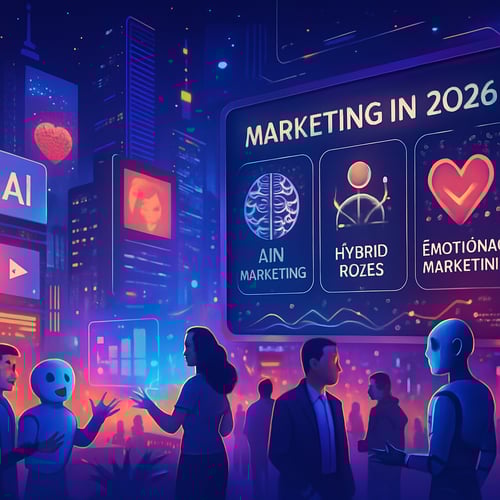 Tendencias 2026: la nueva era del marketing impulsado por IA, experiencias humanas y conversaciones automatizadas