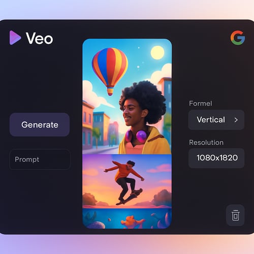 Google impulsa la creación de videos verticales con IA y redefine el contenido para redes sociales