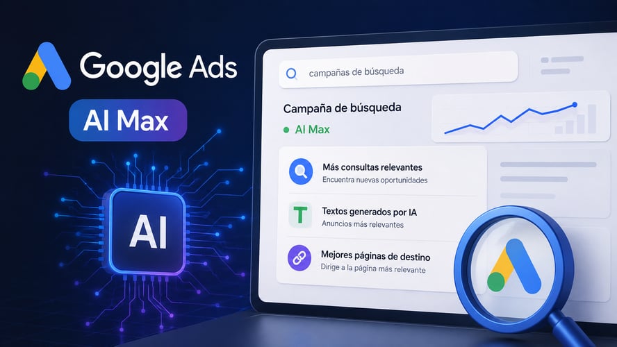 Google Ads empieza a migrar campañas de búsqueda a AI Max