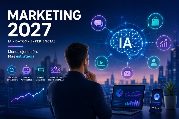 El futuro del marketing: Siete tendencias que marcarán 2027