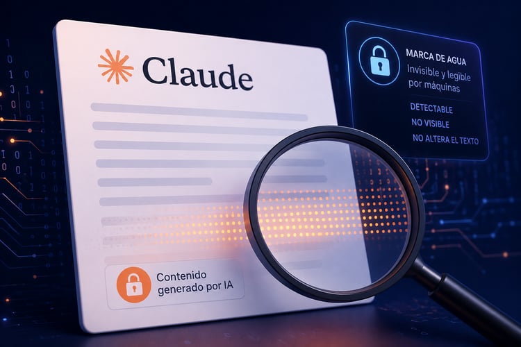 Claude incorpora marcas de agua invisibles en sus textos generados por IA