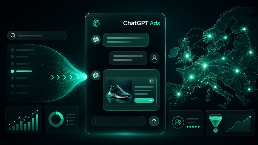 ChatGPT Ads se expande en Europa: qué cambia para la publicidad digital
