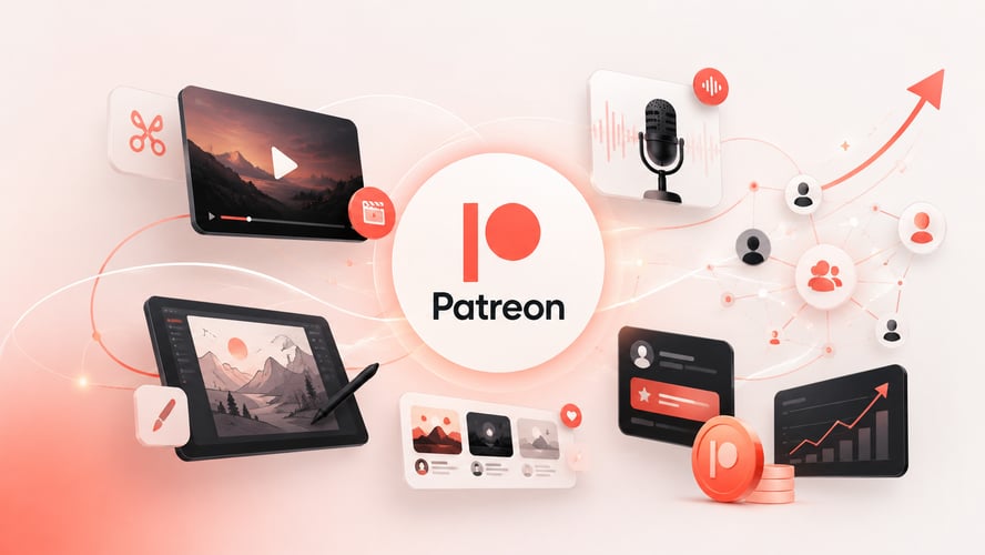 Patreon apuesta por los creadores de contenido con 30 nuevas funciones