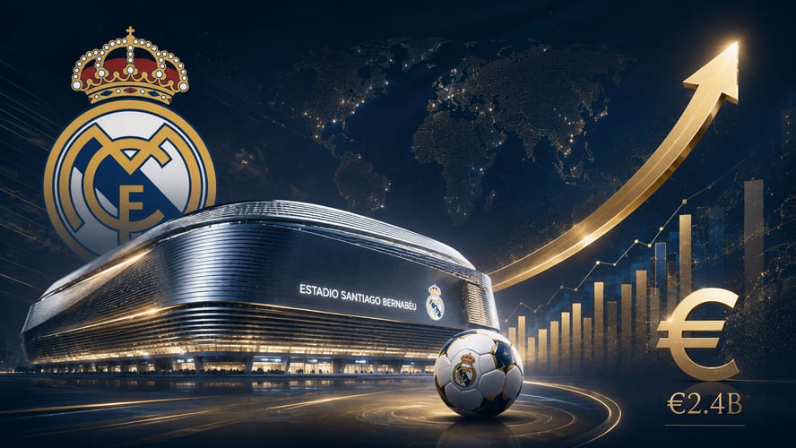 Real Madrid, la marca de fútbol más valiosa del mundo en 2026