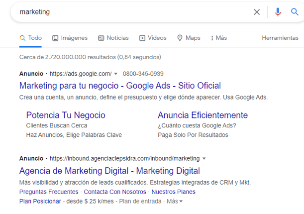 anuncios google