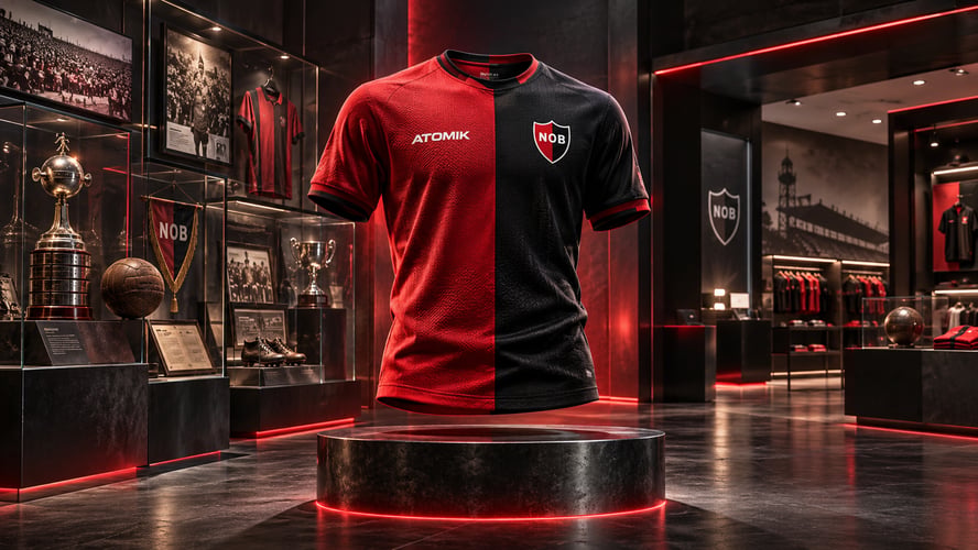 Atomik y Newell’s: un acuerdo que suma indumentaria, tienda y museo