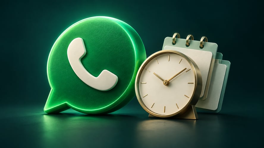 WhatsApp prueba mensajes programados hasta dos semanas antes del envío